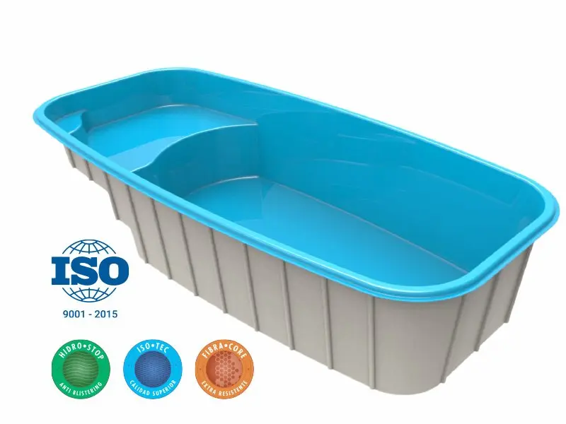 Moldear - Piscinas de Fibra de Vidrio Piletas Solarium Húmedo de Moldear